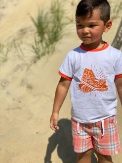 Me & Henry Spring/Summer 2023 Good Shoes Printed Falmouth Tee