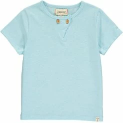 Me & Henry Spring/Summer 2023 Aqua Schooner Slub Tee