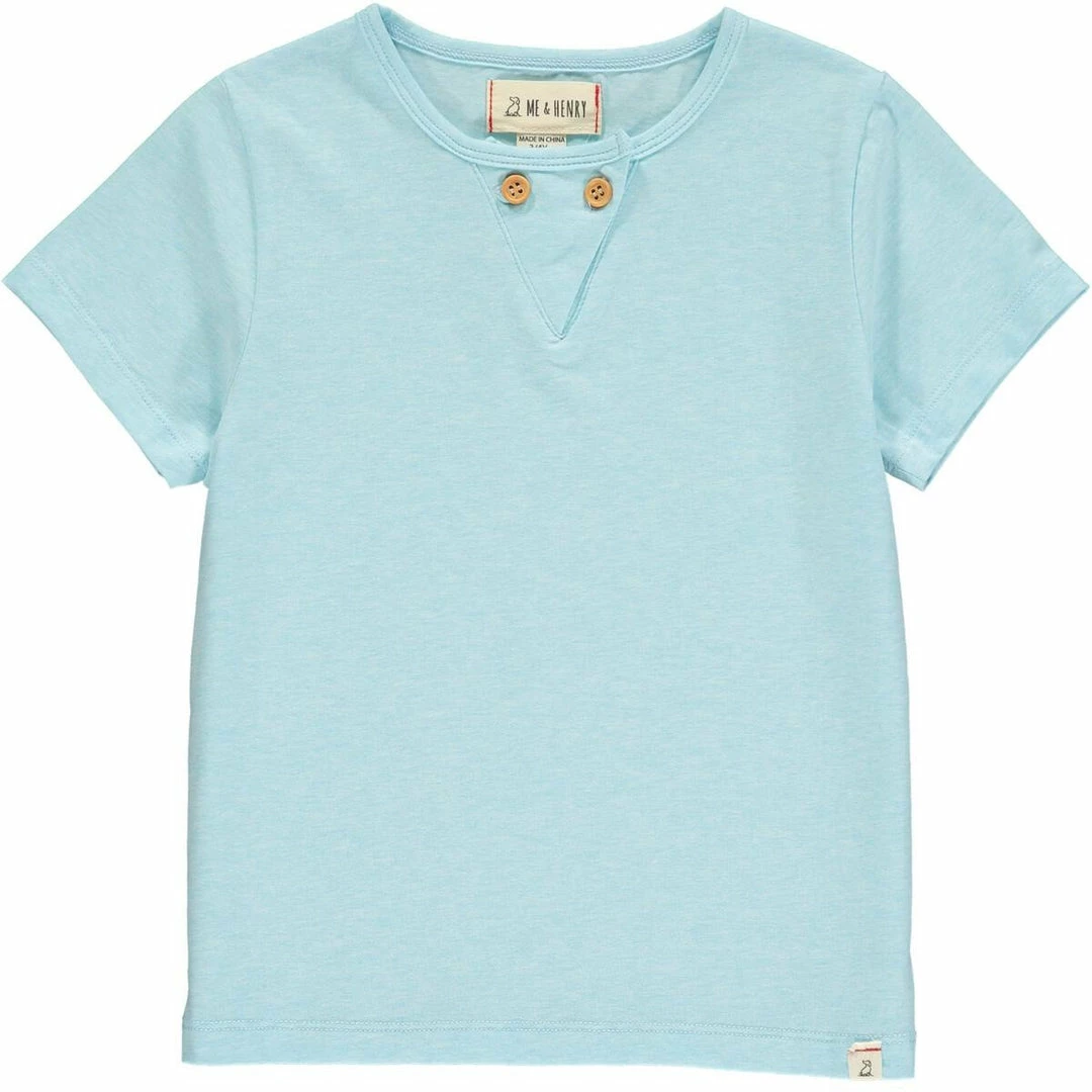 Outlet ๐ Me & Henry Spring/Summer 2023 Aqua Schooner Slub Tee ๐คฉ 1 Me & Henry Spring/Summer 2023 Aqua Schooner Slub Tee