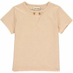 Me & Henry Spring/Summer 2023 Apricot Schooner Slub Tee