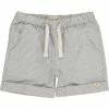 Me & Henry Marina Turn Up Shorts-Beige Stripe Spring/Summer 2023