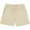 Me & Henry Spring/Summer 2023 Beige Ribbed Bluepeter Shorts