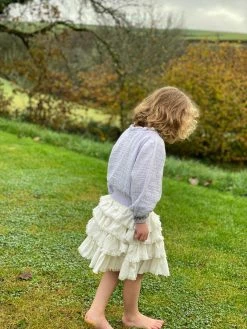 Me & Henry/Ettie & H Fall New Arrivals Inverness Raw Edge RaRa Skirt