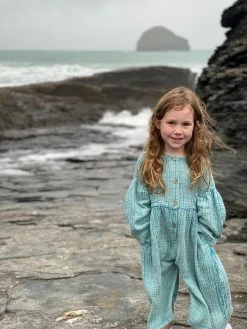 Me & Henry/Ettie & H Fall New Arrivals Reykajavik Wideleg Button Through Jumpsuit