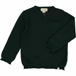 Me & Henry/Ettie & H Fall New Arrivals Dayton Sweater Green
