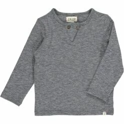 Me & Henry/Ettie & H Fall Braden Slub Top Grey New Arrivals