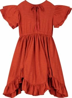 Me & Henry/Ettie & H Fall Zion Ruffle Hem Midi Dress New Arrivals