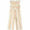 Me & Henry/Ettie & H Fall Zion Ruffle Jumpsuit Stripes New Arrivals