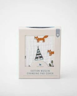 Little Unicorn Baby Accessories Forest Friends Changing Pad Cover