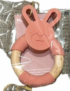 Baby Registry Silicone Bunny Ear Teether