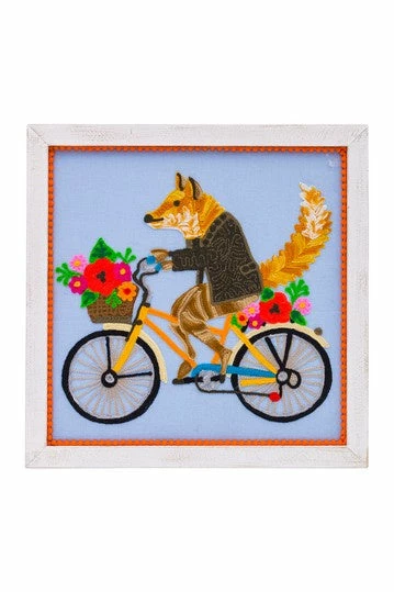 Brand new β¨ Karma Living Decor 14x14 Stitch Wall Art-fox π 1 Karma Living Decor 14x14 Stitch Wall Art-fox