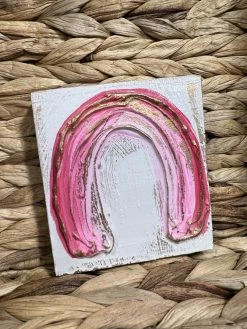 Baby Registry 3x3 Rainbow Pink