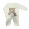 Baby Registry Bear Ivory Sweater Set