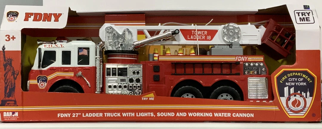 Brand new ๐ฅฐ CASDON Toys FDNY FIRE 27" FIRE TRUCK ๐ 1 CASDON Toys FDNY FIRE 27" FIRE TRUCK