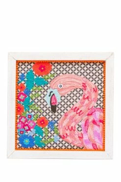 Karma Living 10.5x10.5 Stitch Wall Art-flami Decor