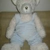 Apple Sauce Baby Accessories 24" BEAR IN OVERALLS