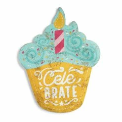 DEMDACO Celebrate Cupcake Door Hanger Decor