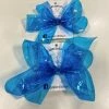 Beckys Baby Accessories Turquoise Jelly Bow