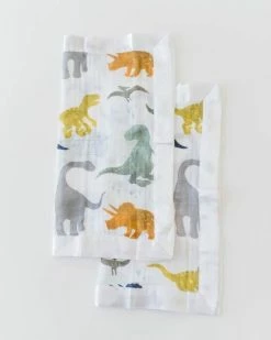 Little Unicorn Baby Accessories Dino Friends Security Blanket