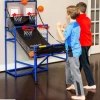 HEARTHSONG Toys Quad Shootout Basketball Set