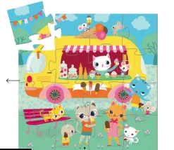 DJeco Silhouette Ice Cream Truck Toys