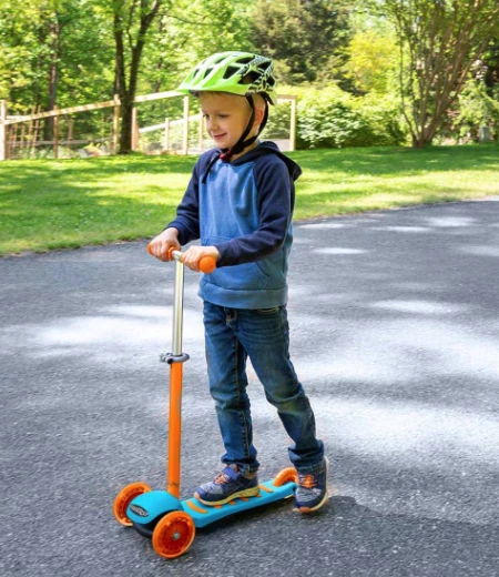 Cheap ๐งจ HEARTHSONG Toys One2Go Adjustable Height Kick Scooter ๐ 4 HEARTHSONG Toys One2Go Adjustable Height Kick Scooter