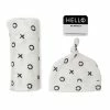 Baby Registry XO HELLO WORLD HAT/SWADDLE SET