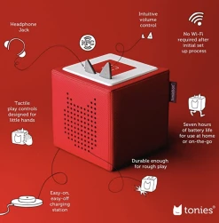 Tonies TonieBox Starter Set Red
