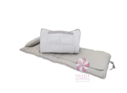 Oh Mint Grey Seersucker Nap Roll