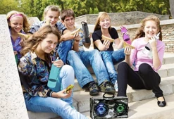 WIRELESS EXPRESS Green Camo Mini Boom Box Bluetooth Speaker