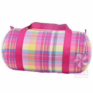 Best deal ๐คฉ Oh Mint Popsicle Plaid Seersucker Med Duffel ๐ฏ 1 Oh Mint Popsicle Plaid Seersucker Med Duffel