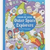 OOLY Outer Space Explorers Color-in Book Toys