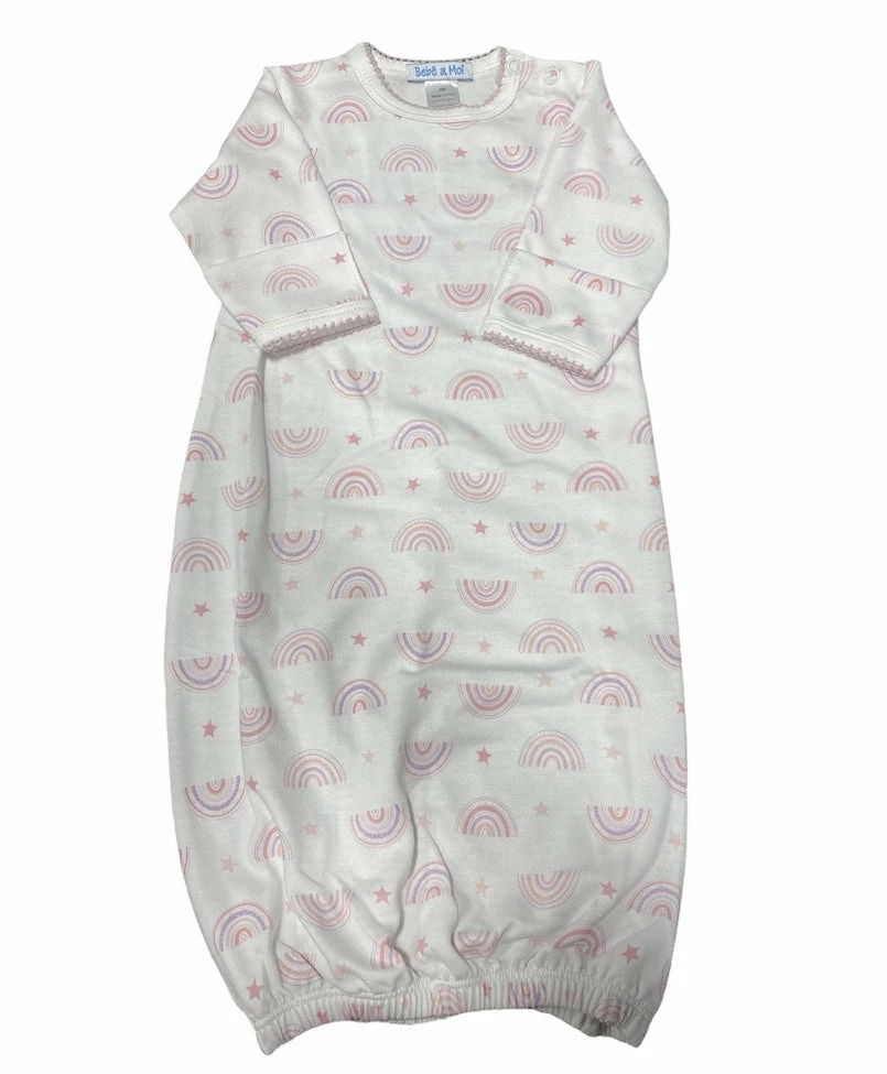 Cheapest ๐ Cotton Peru Pima BAM MAGICAL RAINBOW GOWN Infant Clothing ๐คฉ 1 Cotton Peru Pima BAM MAGICAL RAINBOW GOWN Infant Clothing