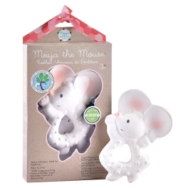Baby Registry Meiya The Mouse - Natural Rubber Teether