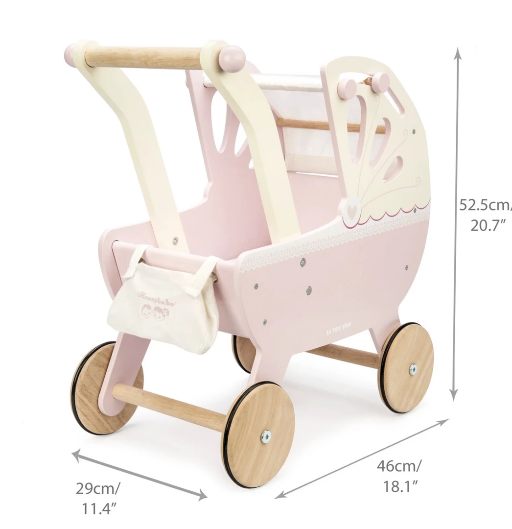 Wholesale โ๏ธ Le Toy Van Sweet Dreams Doll Pram Toys ๐ 2 Le Toy Van Sweet Dreams Doll Pram Toys