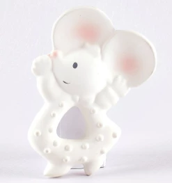 Baby Registry Meiya The Mouse - Natural Rubber Teether