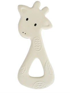 Meiya & Alvin Baby Accessories Giraffe - Natural Rubber Teether