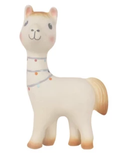 Meiya & Alvin Lilith The Llama Natural Rubber Rattle Toy Baby Accessories