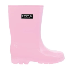 Roma Abel Pink Kids Rain Boots Shoes