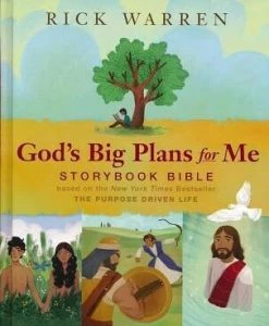 Books God's Big Plans For Me Storybook Bible