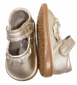 MOOSHU SHOES Molly Gold Squeaky Mary Jane
