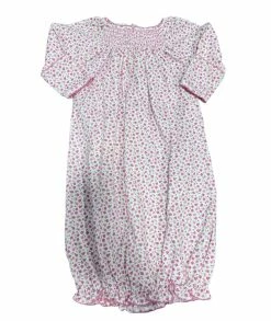 Kissy Kissy Pink Floral Sack Gown