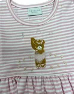Squiggles Spring/Summer Spring/Summer 2023 Ballet Bear Popover Dress