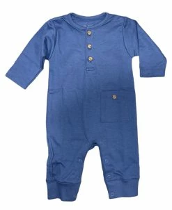 Kissy Kissy Infant Clothing Kissy Love Navy Playsuit With Pocket