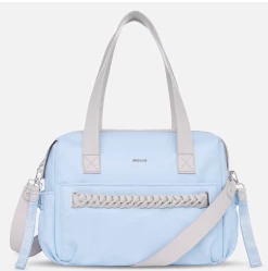 Mayoral Accessories Sky Blue Braided Diaper Bag Baby Accessories