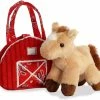 Auror RED BARN PURSE WITH HORSE Toys