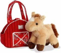 Auror RED BARN PURSE WITH HORSE Toys