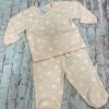 Cotton Peru Pima Infant Clothing BAM Clouds Pink 2pc Set