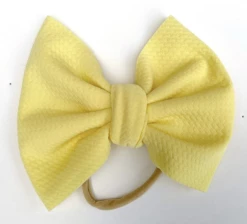 Bella Reese Baby Accessories Banana 6'' Bella Bow