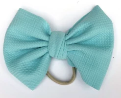 Bella Reese Aqua 6'' Bella Bow